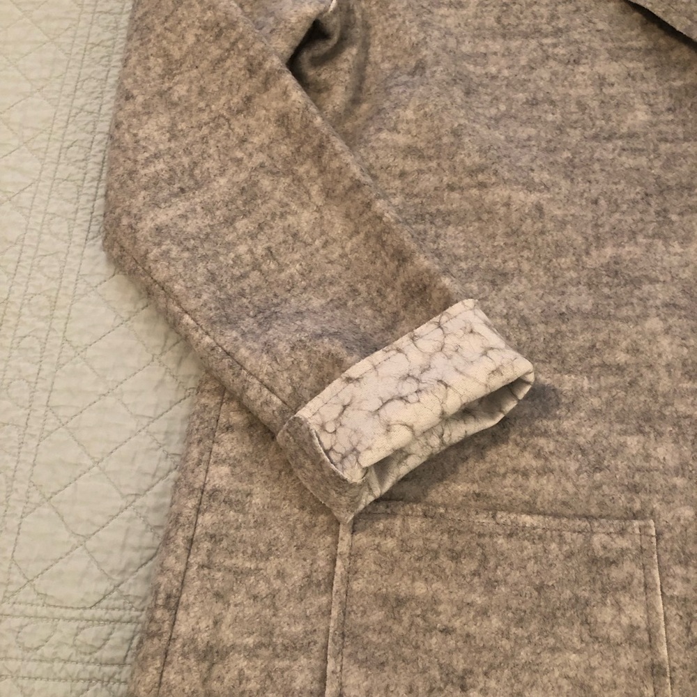 Halogen Wool Blend Long Blazer Jacket Topper Coat… - image 7
